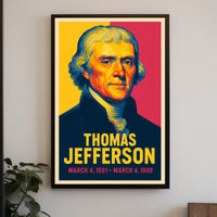 Thomas Jefferson 3rd President Poster