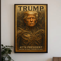 Donald Trump The Cybernetic Patriot Poster