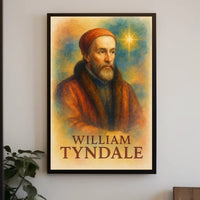 William Tyndale Renaissance Art Print Historical or Presidential Poster