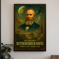 Rutherford B. Hayes 19Th President Poster