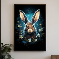 Enchanted Forest Rabbit Poster