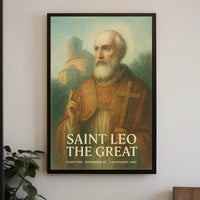 Saint Leo The Great Poster