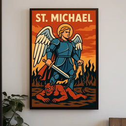 St. Michael The Archangel Poster