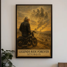 Legends Ride Forever Poster