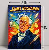 James Buchanan 15th President Poster PosterGoat
