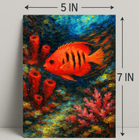 Vibrant Underwater World Poster PosterGoat