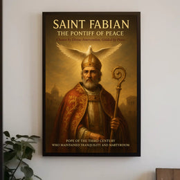 Saint Fabian The Pontiff of Peace Poster