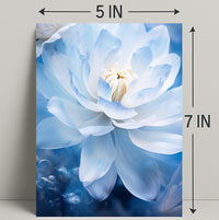 Serenity In Blue Poster