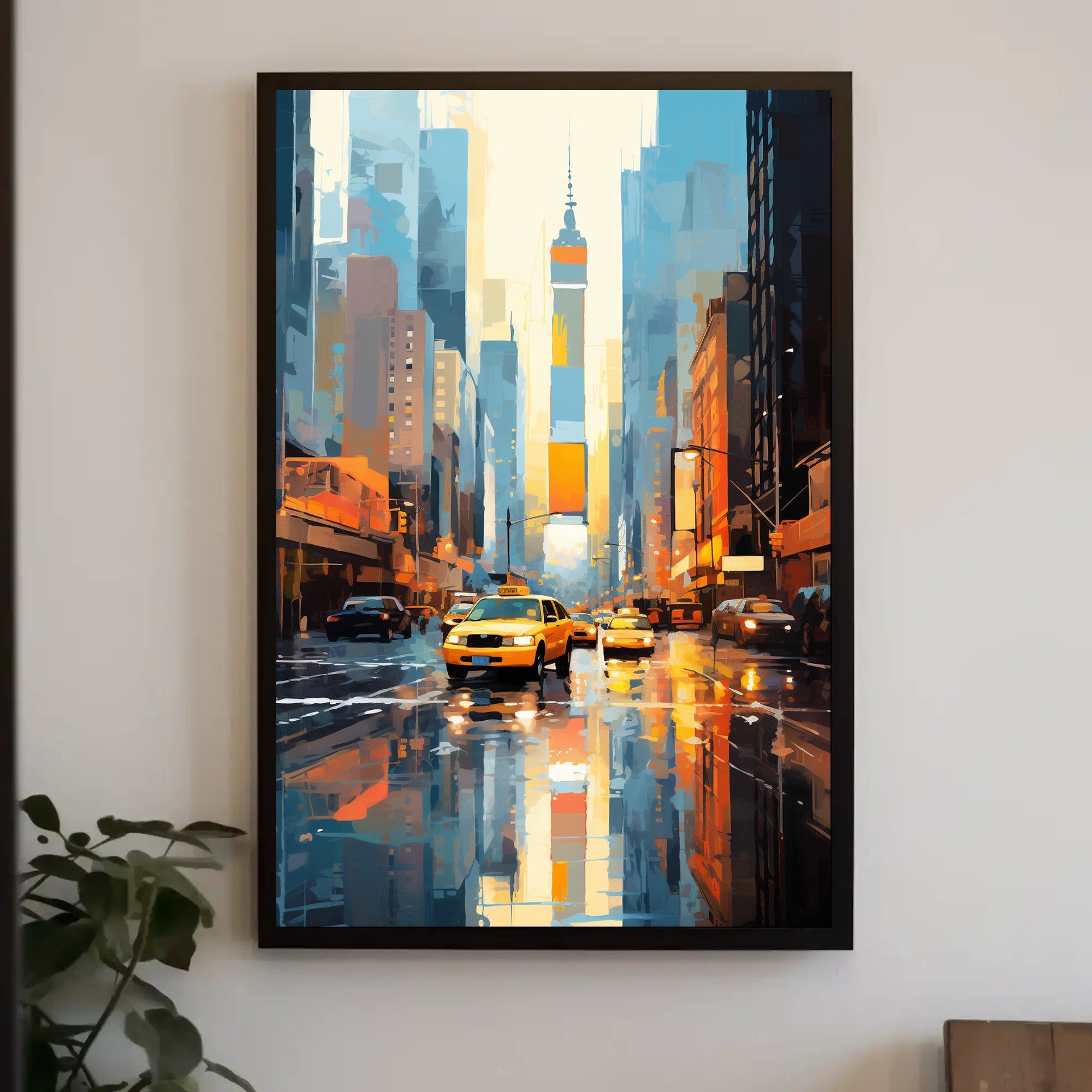 Urban Reflections Poster PosterGoat