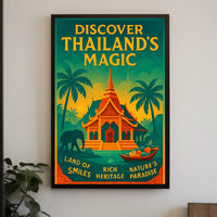 Discover ThailandS Magic Poster