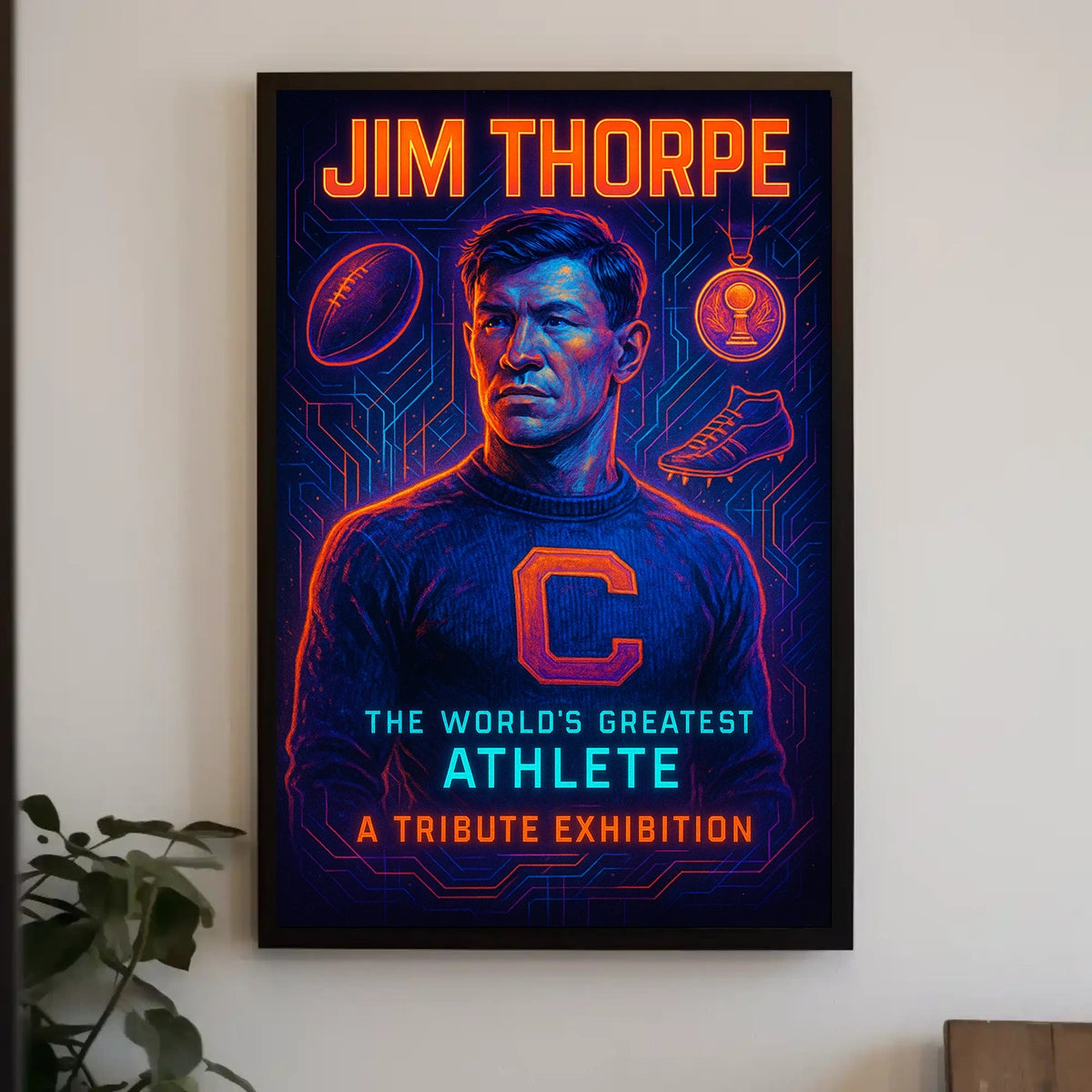 The Worlds Greatest Athlete Tribute Poster