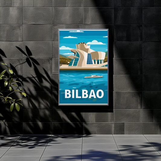 Bilbao: Guggenheim Museum Poster