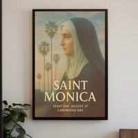 Saint Monica Poster