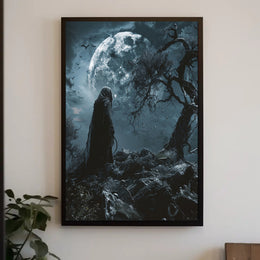 Moonlit Reaper Poster PosterGoat