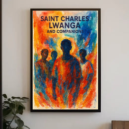 Saint Charles Lwanga And Companions Poster