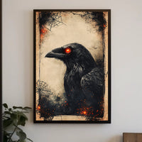 The Enigmatic Raven Poster