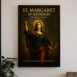 St. Margaret of Antioch Triumph of Faith Poster
