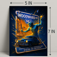 Experience the Heritage and Pulse of Detroit Poster PosterGoat