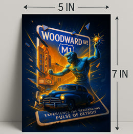 Experience the Heritage and Pulse of Detroit Poster PosterGoat