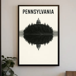 Pennsylvania Reflection Poster