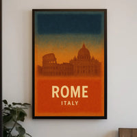 Rome Travel Poster