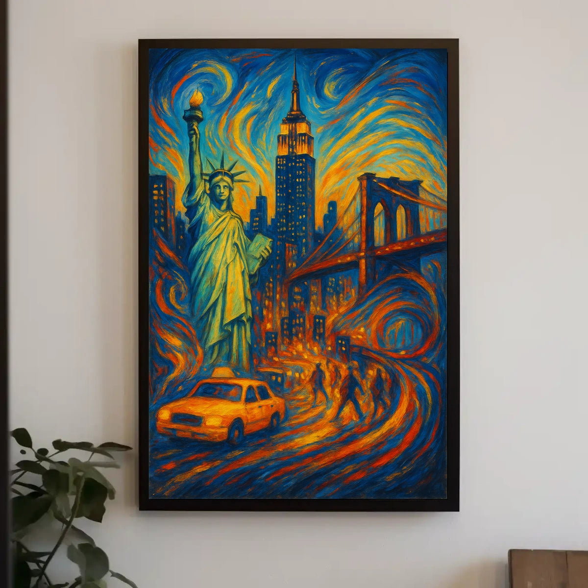 Vibrant New York Cityscape Poster