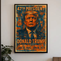 Resolute Vision Donald Trump Poster