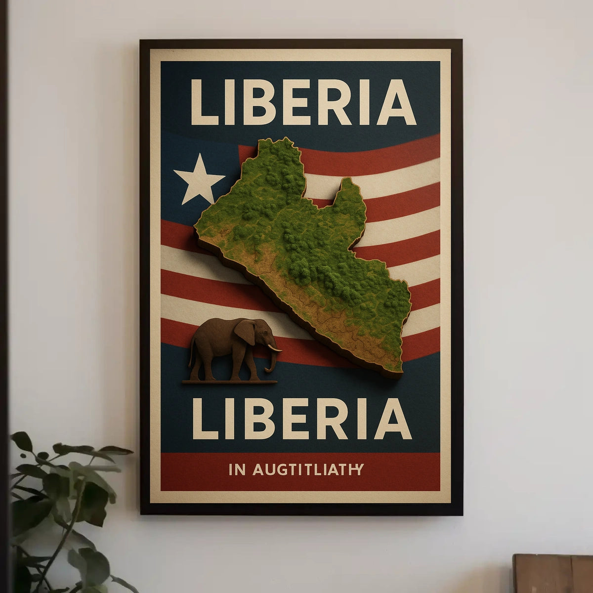 Liberia A Visual Tribute Poster
