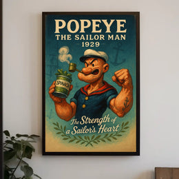 Popeye 1929 Art Poster POP-10
