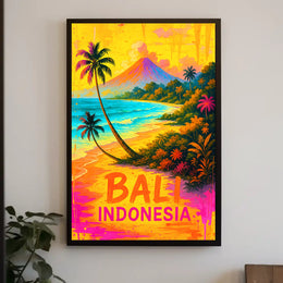 Bali, Indonesia Tropical Paradise Poster PosterGoat