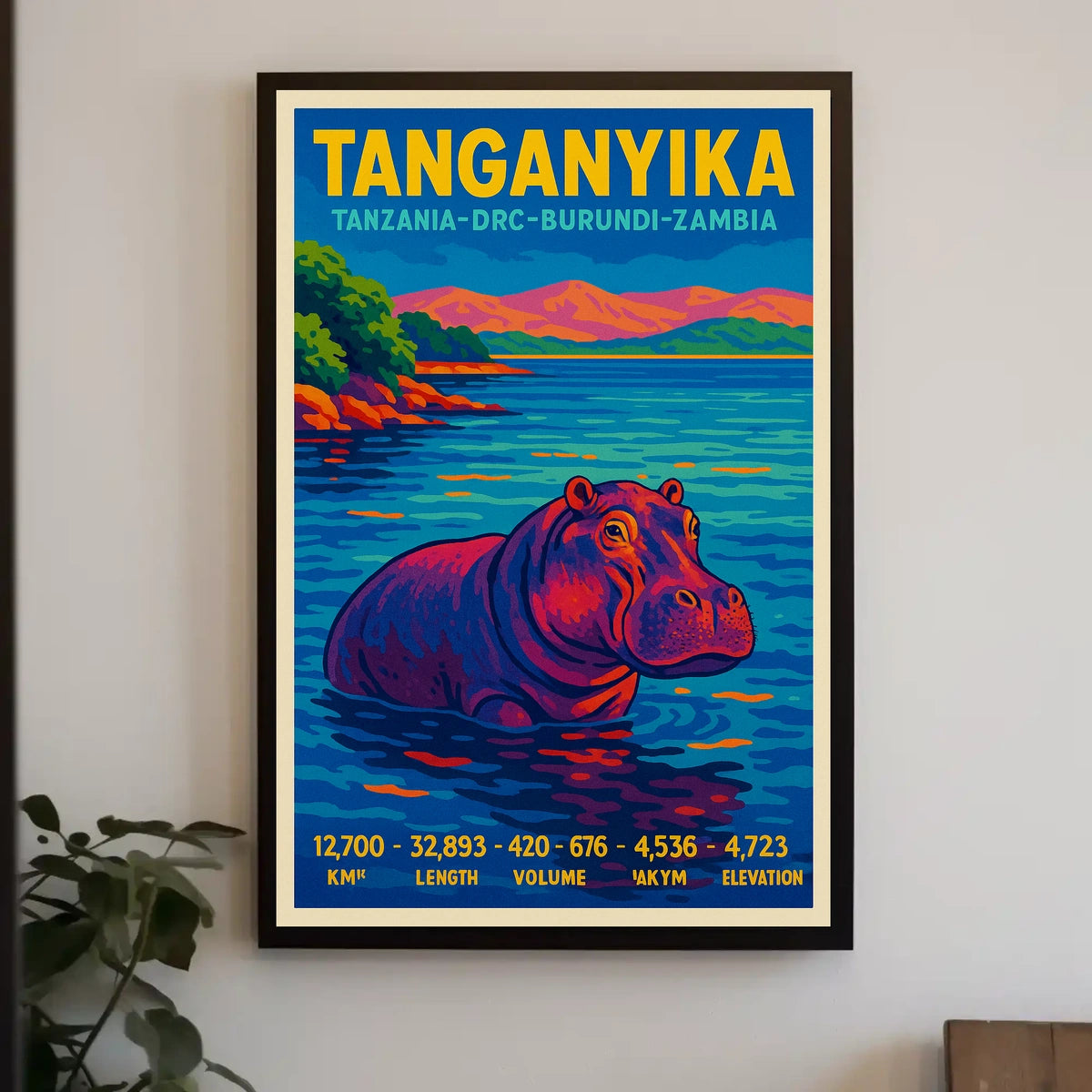Tanganyika A Vibrant Tribute Poster