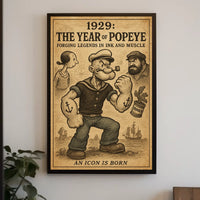 Popeye 1929 Art Poster POP-195