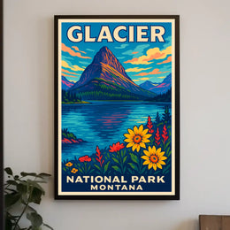Glacier National Park Montana Poster