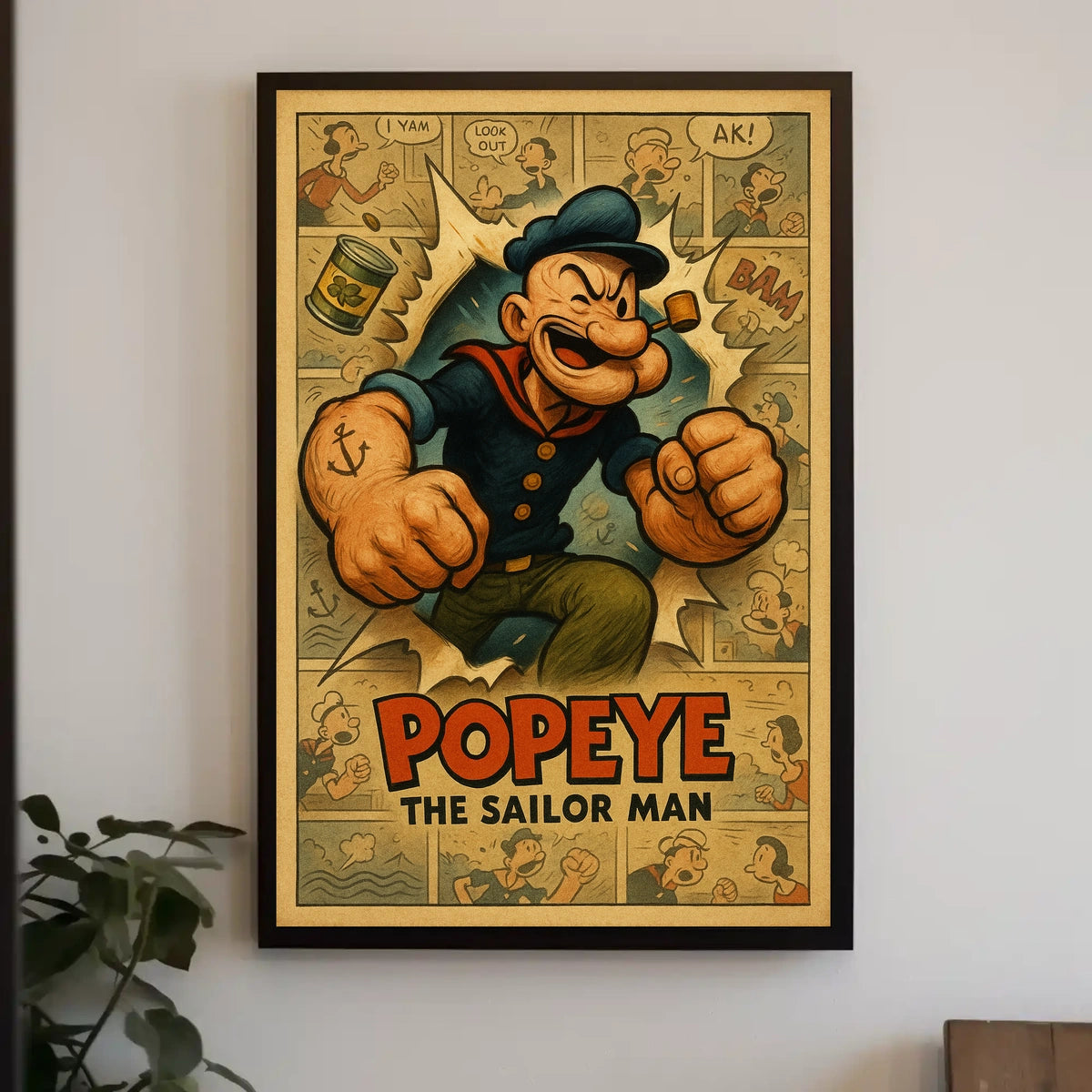 Popeye 1929 Art Poster POP-53