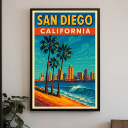 San Diego, California Poster