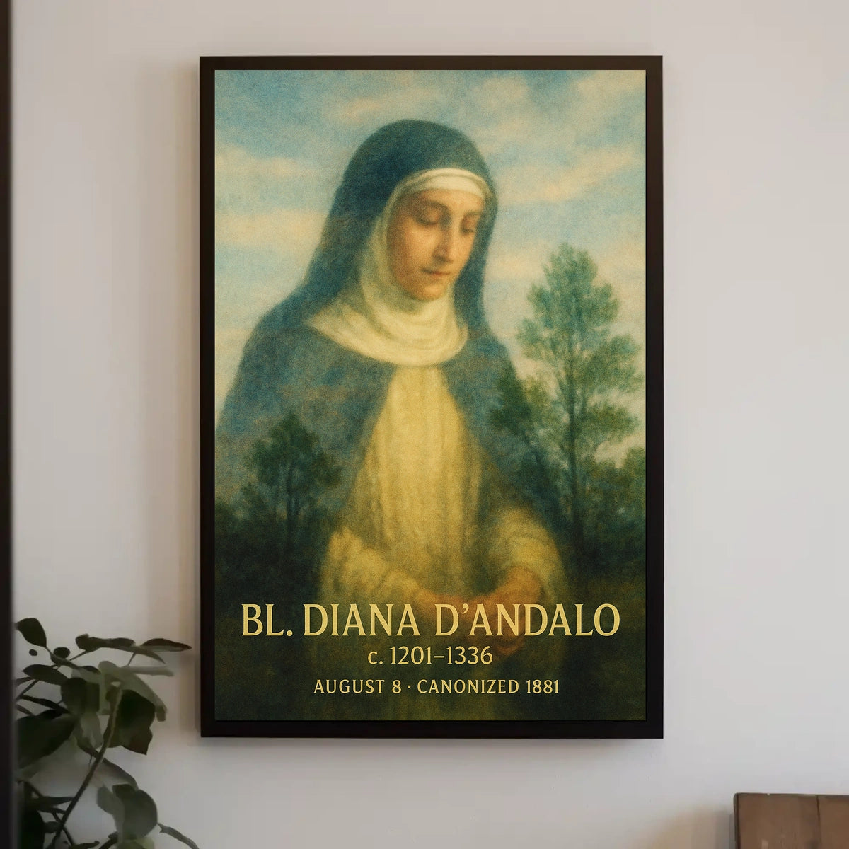 Blessed Diana dAndalo Poster
