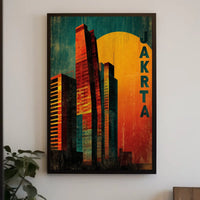 Jakarta Skyline Poster