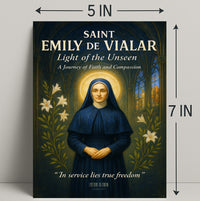 Saint Emily de Vialar Light of the Unseen Poster PosterGoat