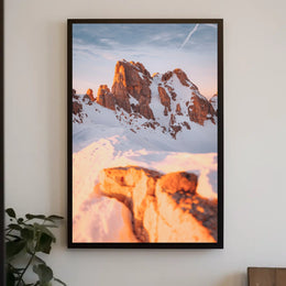 Majestic Alpine Sunrise Landscape National Park Poster
