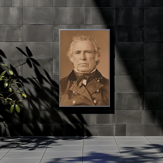 Zachary Taylor 12th President Sepia Photo
