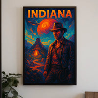 Indiana Adventure Poster