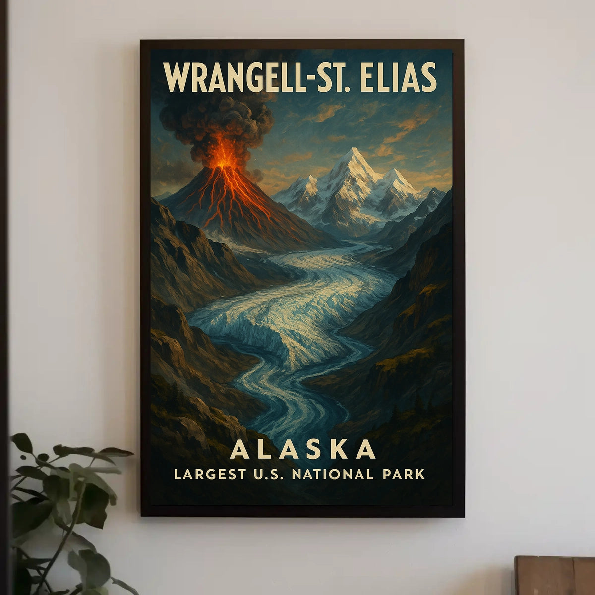 Wrangell-St. Elias National Park Poster