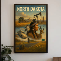 North Dakota Heritage Poster
