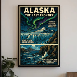 Alaska The Last Frontier Poster