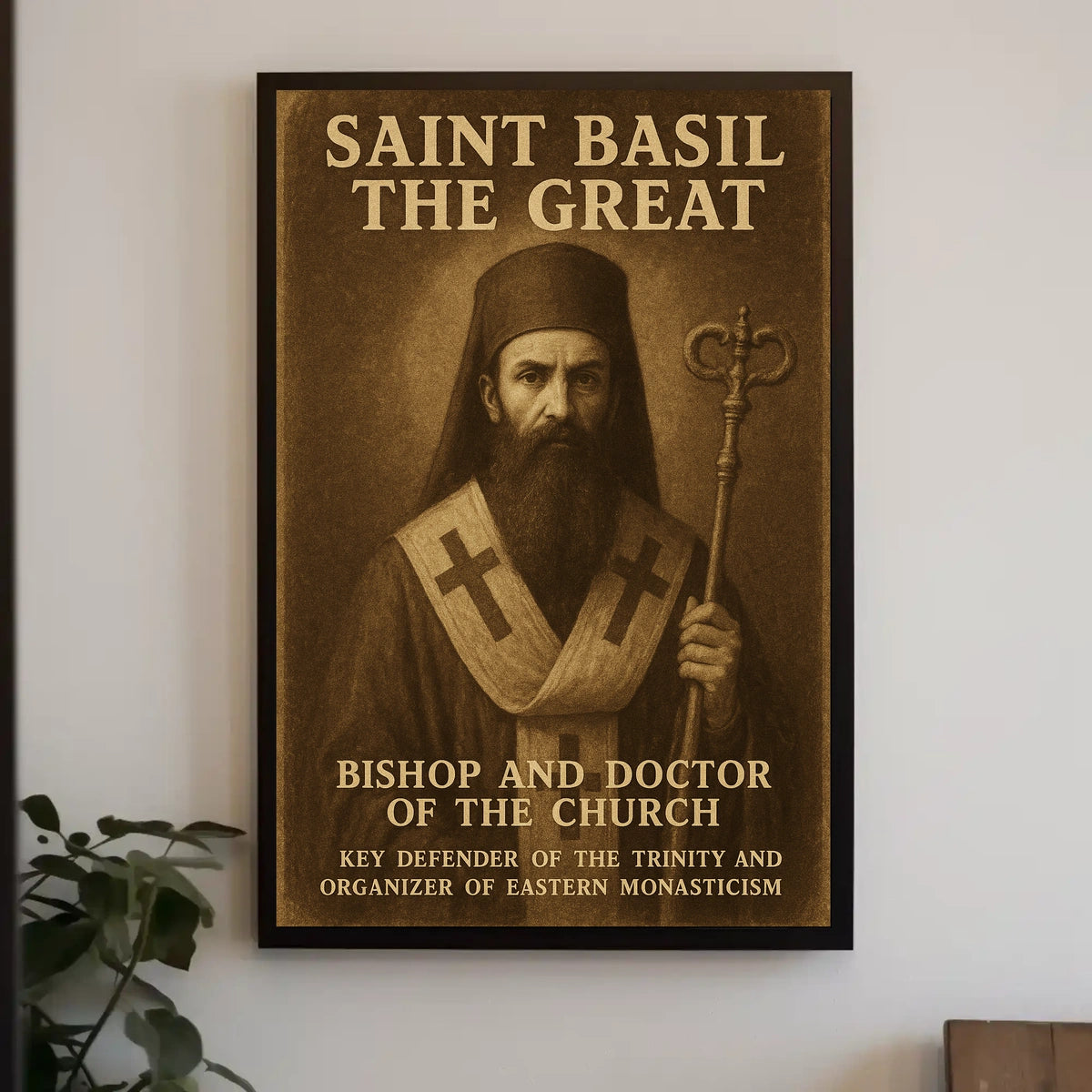 Saint Basil The Great Poster