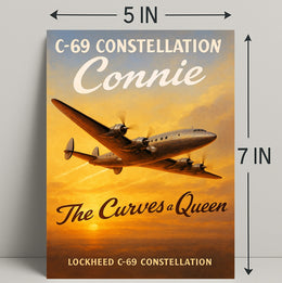 Lockheed C-69 Constellation Connie Poster PosterGoat
