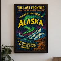 The Last Frontier Alaska Poster