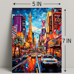 Vibrant Cityscape Poster