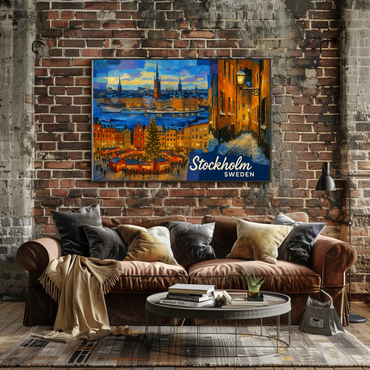 Stockholm Winter Wonderland Poster