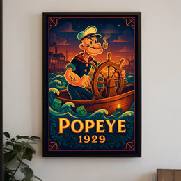 Popeye 1929 Art Poster POP-166